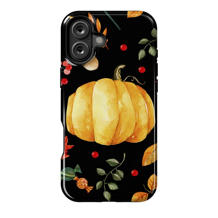 iPhone 16 Plus StrongFit pumpkin season by haroulita