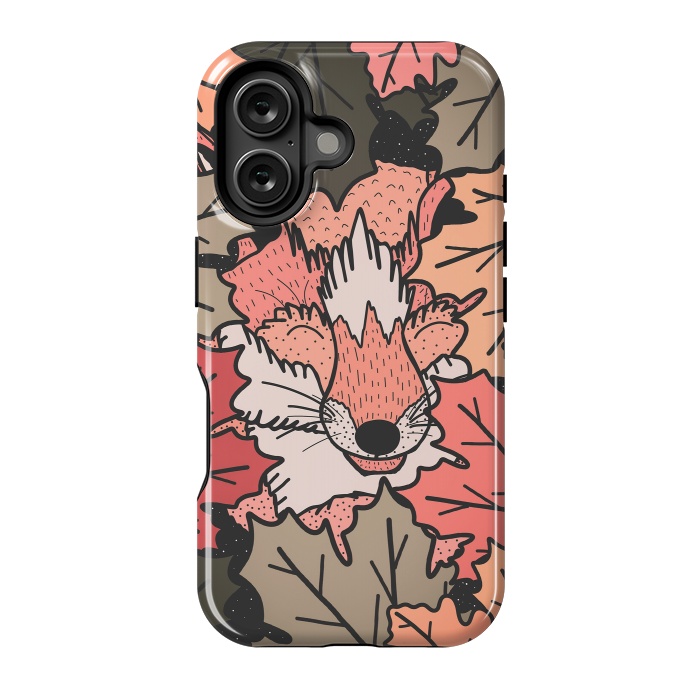 iPhone 16 StrongFit The hidden fox by Steve Wade (Swade)