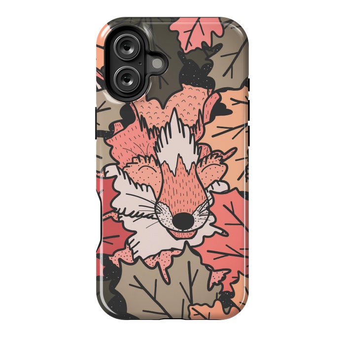 iPhone 16 Plus StrongFit The hidden fox by Steve Wade (Swade)