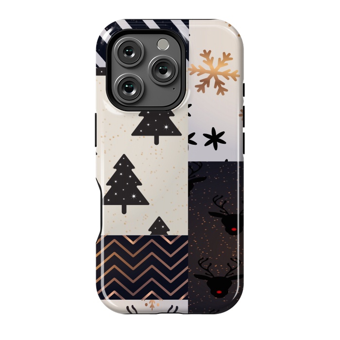 iPhone 16 Pro StrongFit christmas pattern 4  by MALLIKA