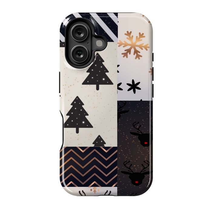 iPhone 16 StrongFit christmas pattern 4  by MALLIKA