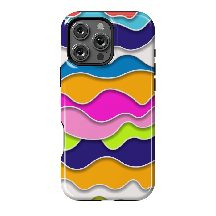 iPhone 16 Pro Max StrongFit bubble pattern 3  by MALLIKA