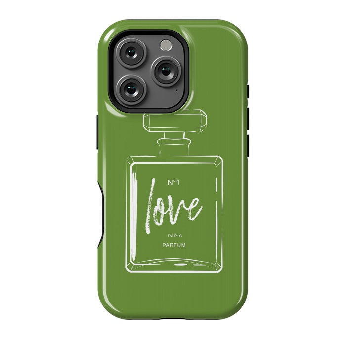 iPhone 16 Pro StrongFit Green Love by Martina