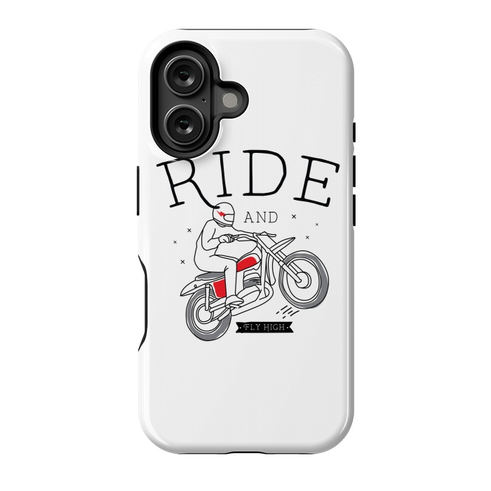 iPhone 16 StrongFit Ride and Fly High by Afif Quilimo