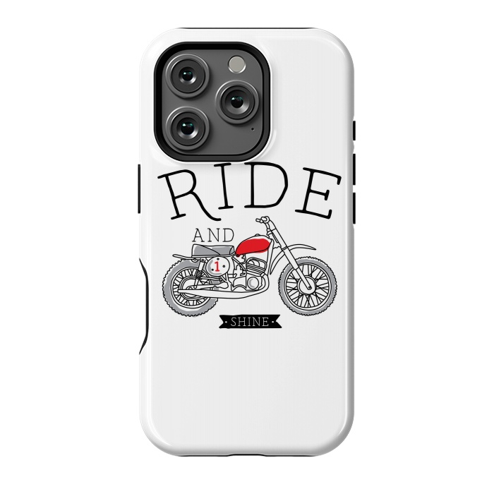 iPhone 16 Pro StrongFit Ride and Shine by Afif Quilimo