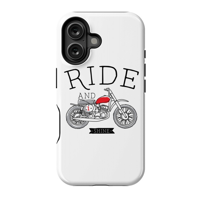 iPhone 16 StrongFit Ride and Shine by Afif Quilimo