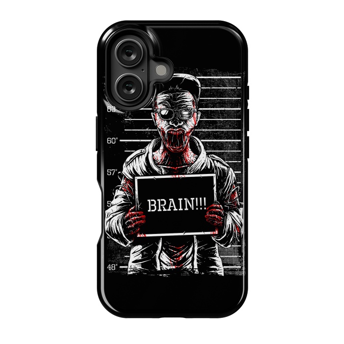 iPhone 16 StrongFit Zombie Mugshot by Afif Quilimo