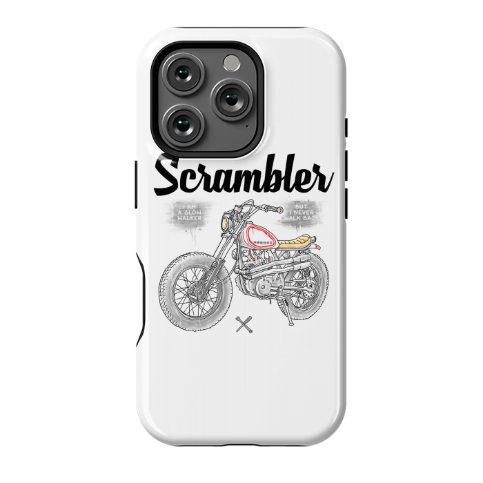 iPhone 16 Pro StrongFit Scrambler by Afif Quilimo