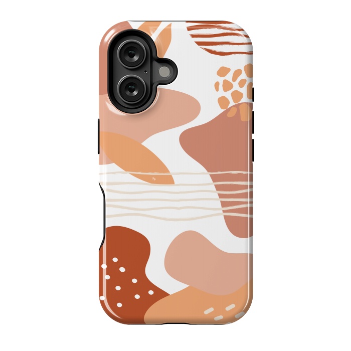 iPhone 16 StrongFit Terracotta earth by Martina