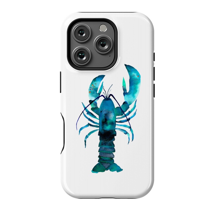 iPhone 16 Pro StrongFit Blue Lobster by Amaya Brydon