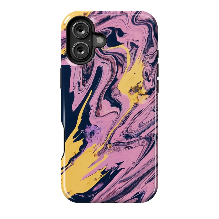 iPhone 16 Plus StrongFit Pink, Black and Yellow  by Winston