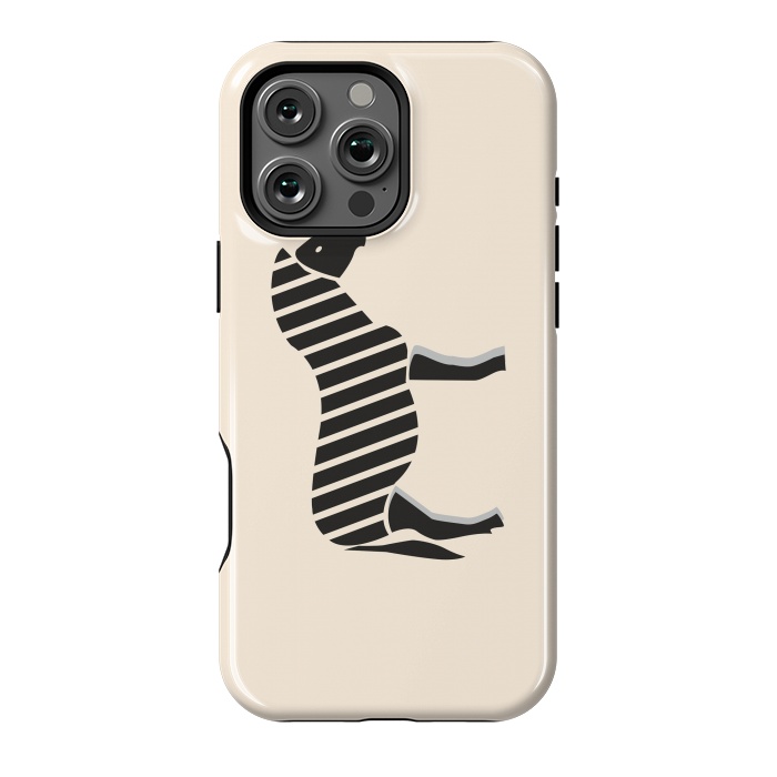 iPhone 16 Pro Max StrongFit Zebra Cross by Creativeaxle