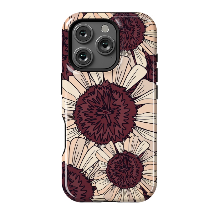 iPhone 16 Pro StrongFit Autumn flowers by Steve Wade (Swade)