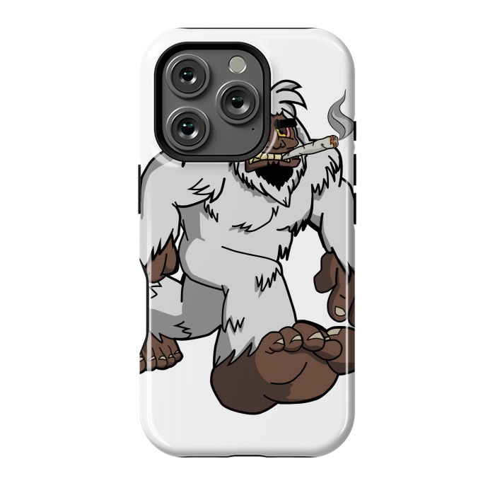 iPhone 16 Pro StrongFit Chillin' Yeti by Area51 Designs