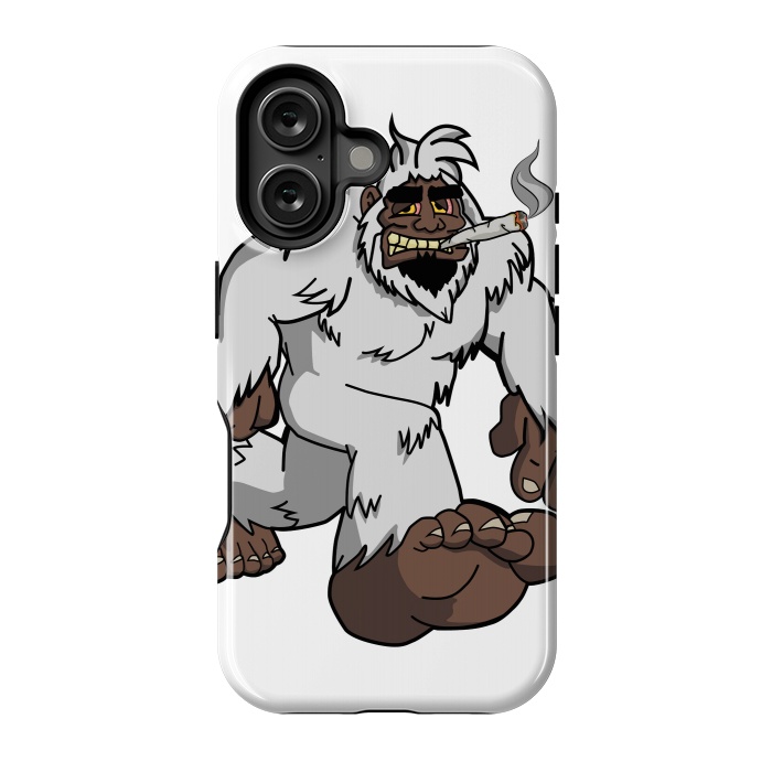 iPhone 16 StrongFit Chillin' Yeti by Area51 Designs