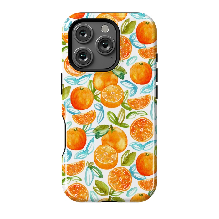 iPhone 16 Pro StrongFit Oranges  by Tigatiga