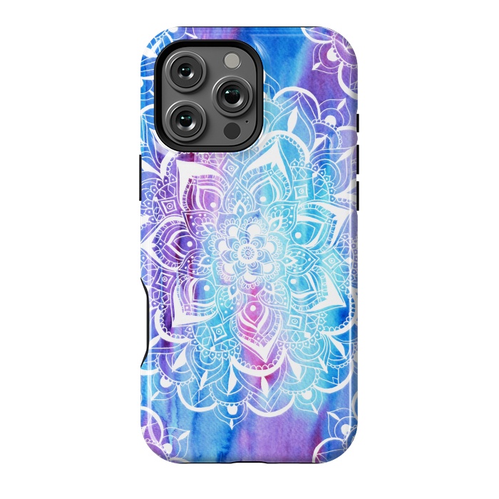 iPhone 16 Pro Max StrongFit Mixed Emotions Mandala by Tangerine-Tane