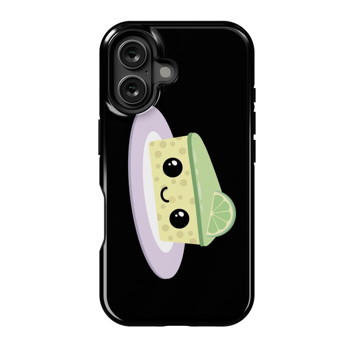 iPhone 16 StrongFit Lime cheesecake by Laura Nagel