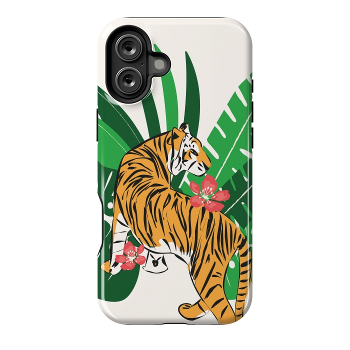 iPhone 16 Plus StrongFit Tiger 010 by Jelena Obradovic