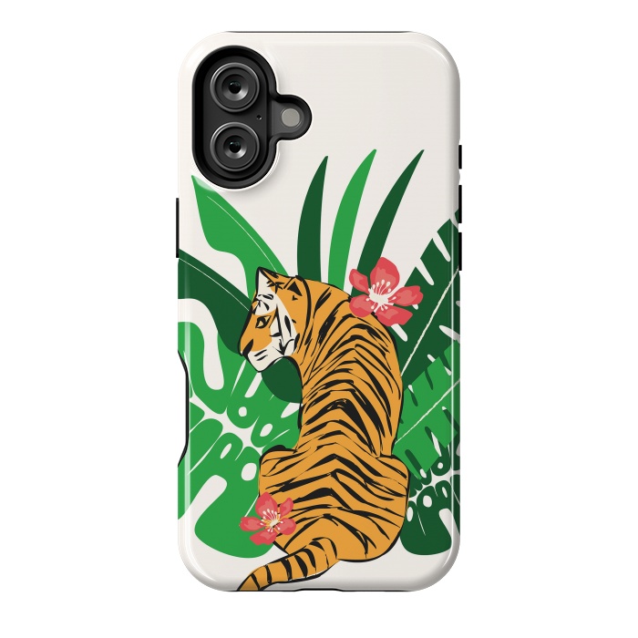 iPhone 16 Plus StrongFit Tiger 011 by Jelena Obradovic