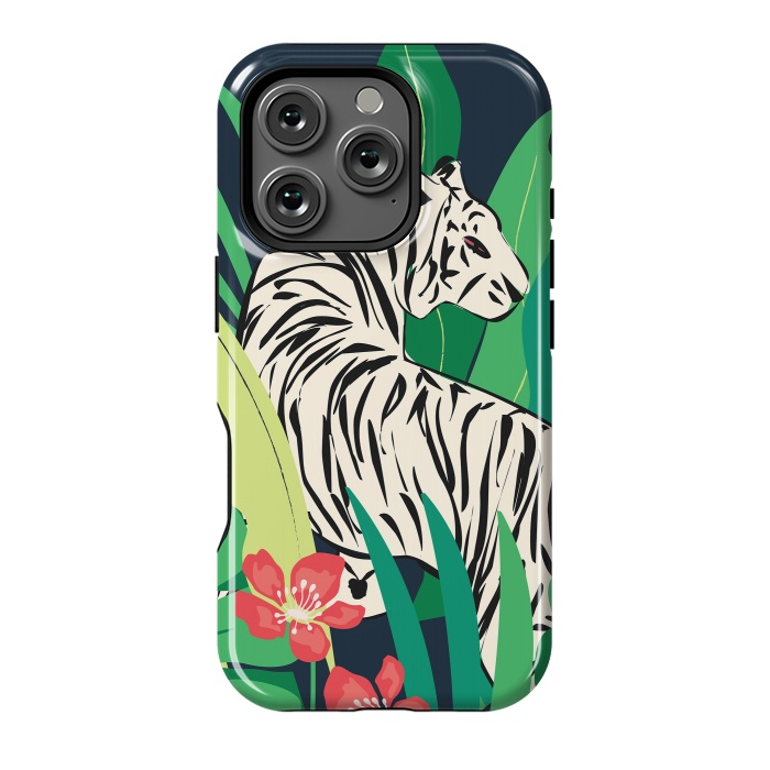 iPhone 16 Pro StrongFit Tiger 013 by Jelena Obradovic