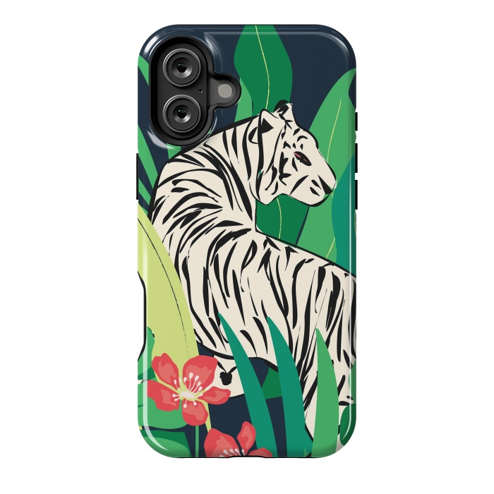 iPhone 16 Plus StrongFit Tiger 013 by Jelena Obradovic