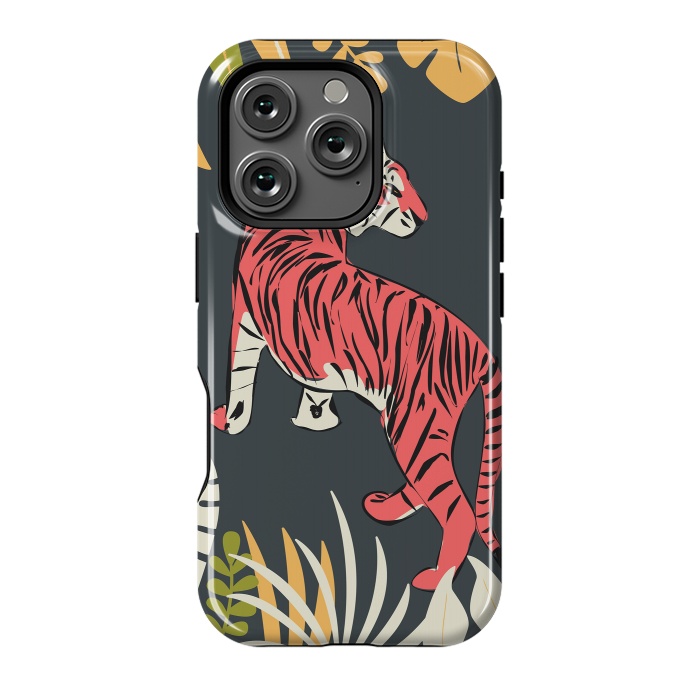 iPhone 16 Pro StrongFit Tiger 016 by Jelena Obradovic