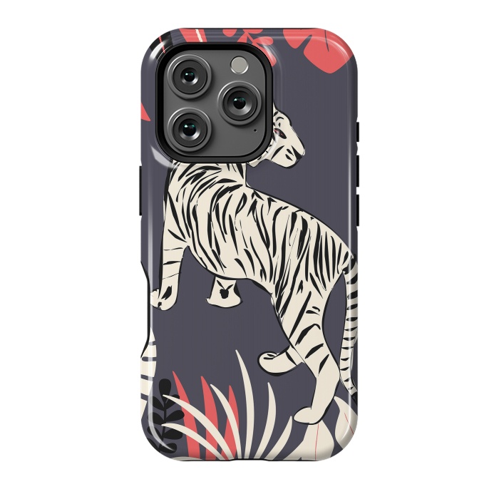 iPhone 16 Pro StrongFit Tiger 017 by Jelena Obradovic