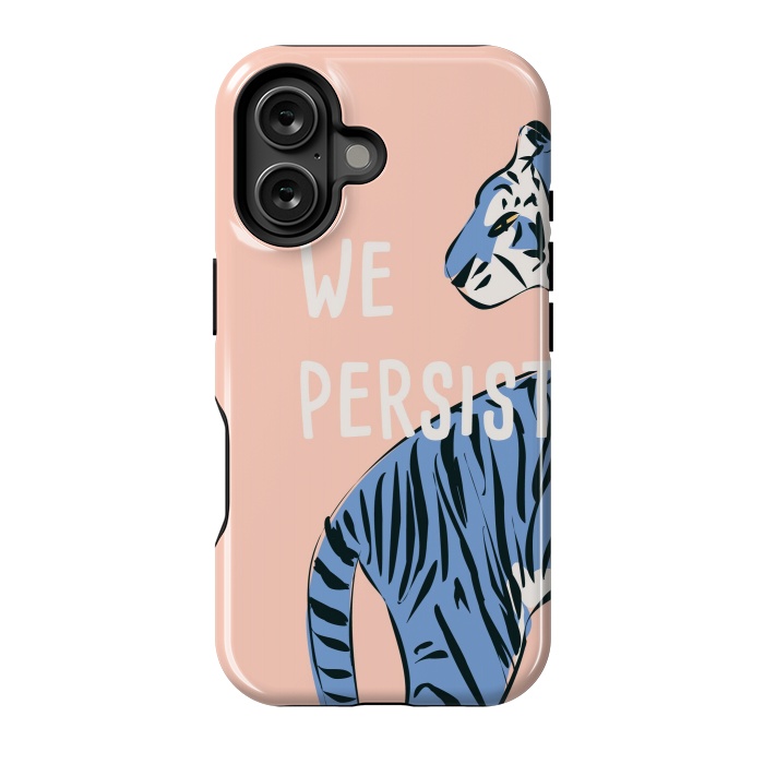 iPhone 16 StrongFit We persist! Pink by Jelena Obradovic