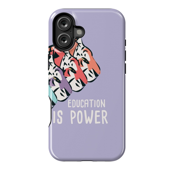 iPhone 16 Plus StrongFit Education is power, tigers by Jelena Obradovic