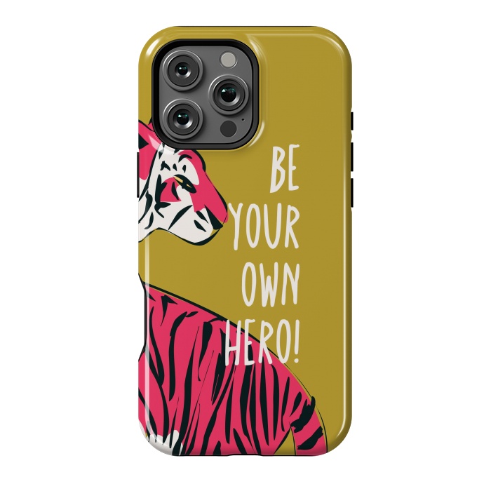 iPhone 16 Pro Max StrongFit Be your own hero by Jelena Obradovic