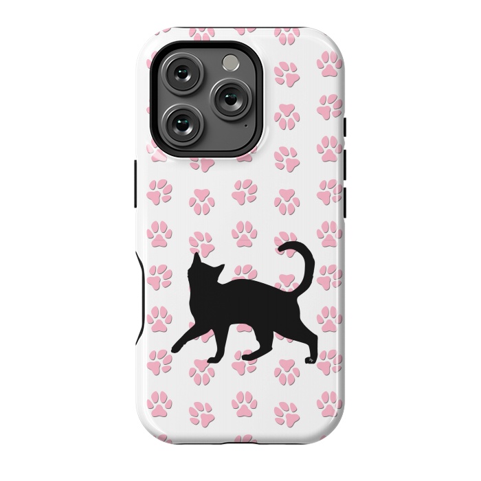 iPhone 16 Pro StrongFit Kitty Cat by Martina