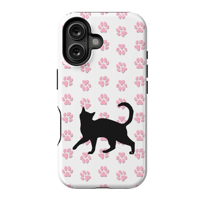 iPhone 16 StrongFit Kitty Cat by Martina