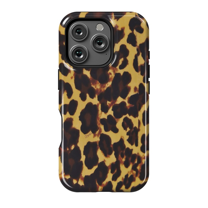 iPhone 16 Pro StrongFit Exotic-ReAL LeOparD by ''CVogiatzi.