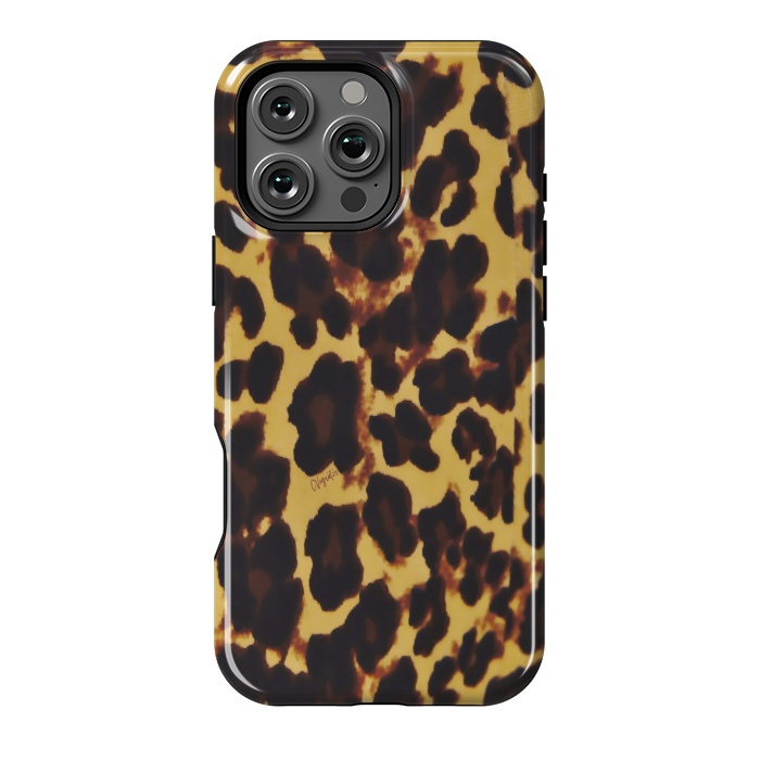 iPhone 16 Pro Max StrongFit Exotic-ReAL LeOparD by ''CVogiatzi.