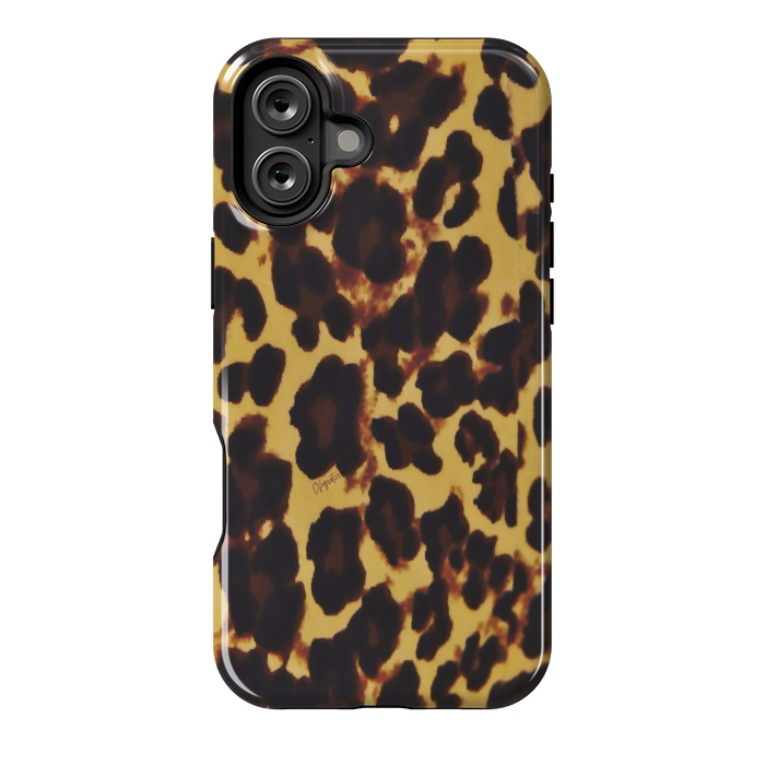 iPhone 16 Plus StrongFit Exotic-ReAL LeOparD by ''CVogiatzi.