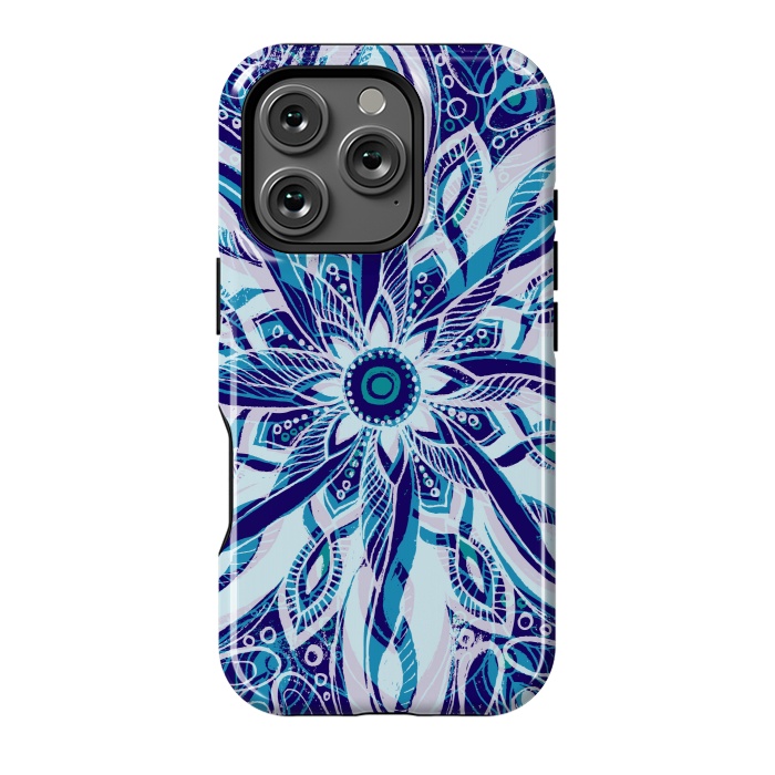 iPhone 16 Pro StrongFit Moody Mandala  by Rose Halsey