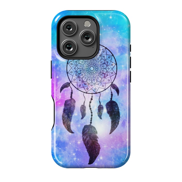 iPhone 16 Pro StrongFit Galaxy dreamcatcher by Jms