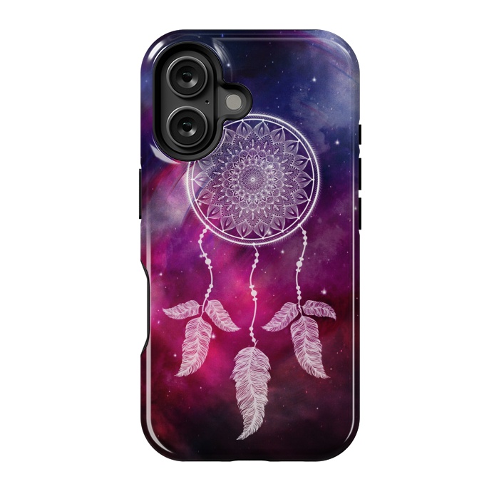 iPhone 16 StrongFit Dark galaxy dreamcatcher by Jms