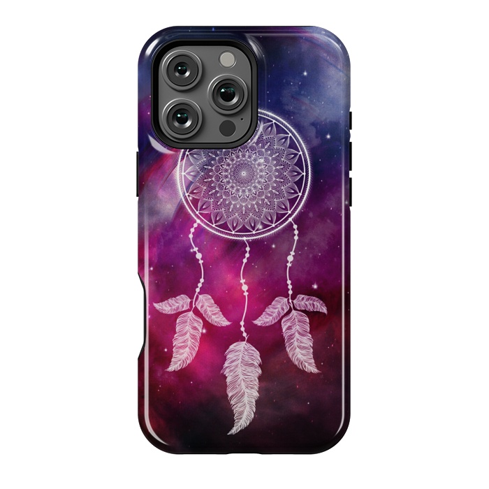 iPhone 16 Pro Max StrongFit Dark galaxy dreamcatcher by Jms