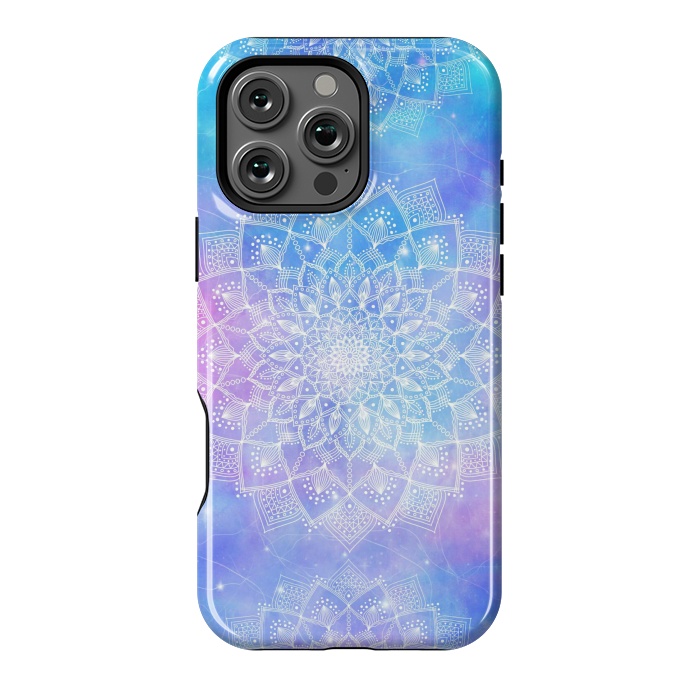 iPhone 16 Pro Max StrongFit Galaxy mandala pastel by Jms