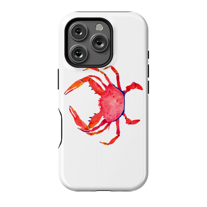 iPhone 16 Pro StrongFit Red Crab by Amaya Brydon