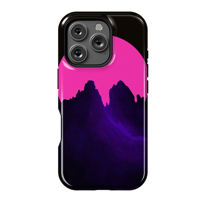 iPhone 16 Pro StrongFit The great pink moon by Steve Wade (Swade)