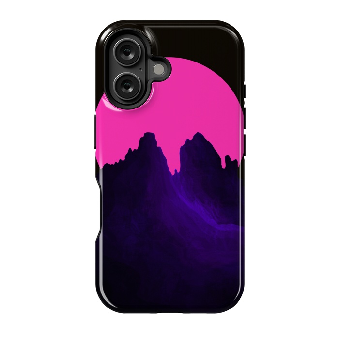 iPhone 16 StrongFit The great pink moon by Steve Wade (Swade)