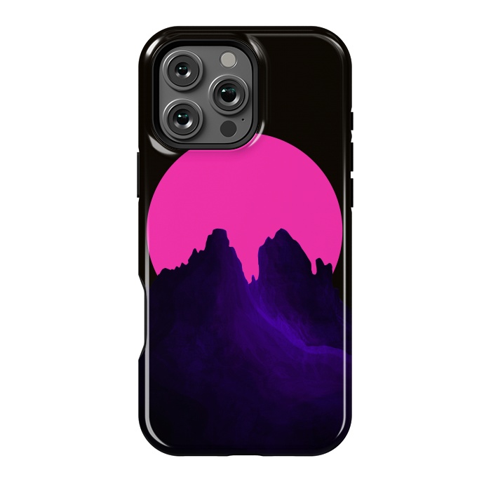 iPhone 16 Pro Max StrongFit The great pink moon by Steve Wade (Swade)