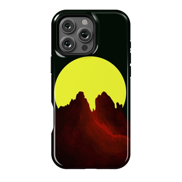 iPhone 16 Pro Max StrongFit The great yellow moon by Steve Wade (Swade)