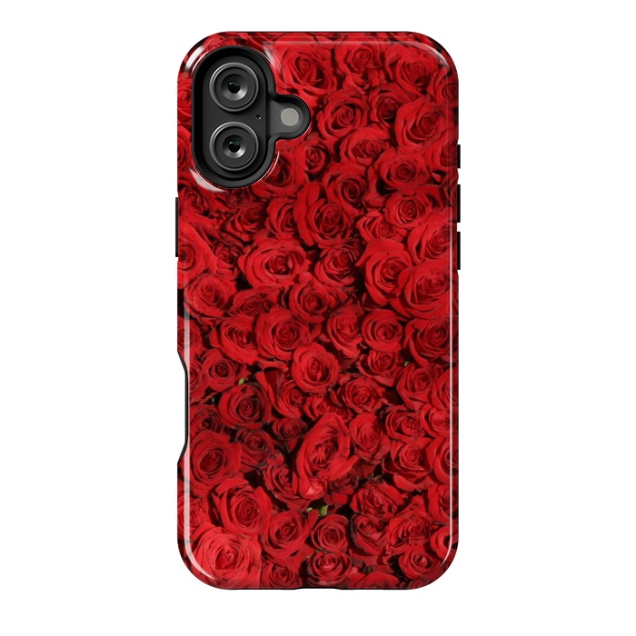 iPhone 16 Plus StrongFit Red Roses by Winston