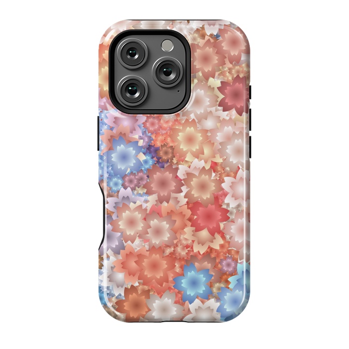 iPhone 16 Pro StrongFit Flowers flames by Winston