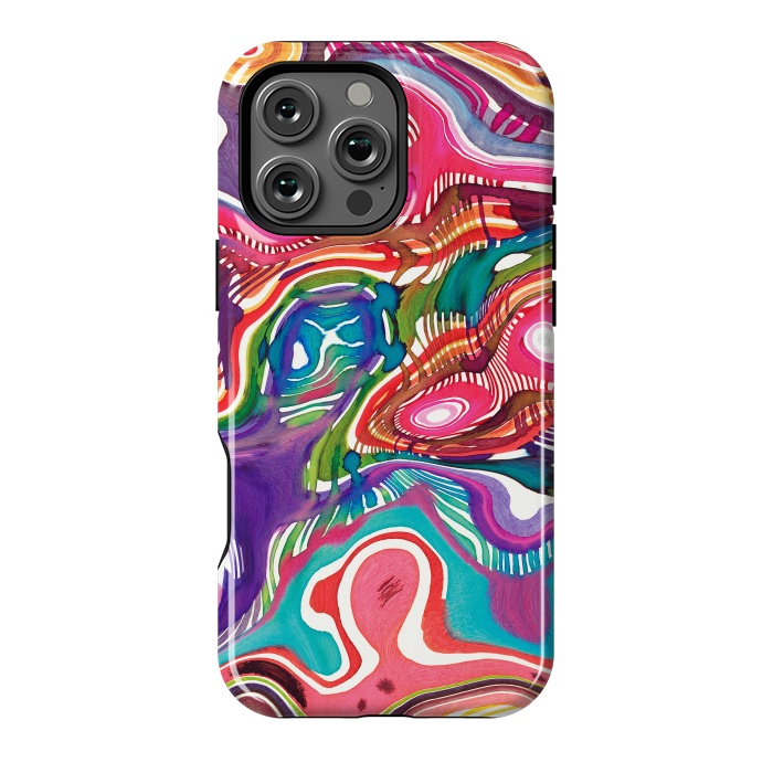 iPhone 16 Pro Max StrongFit Dreaming shapes by Ninola Design