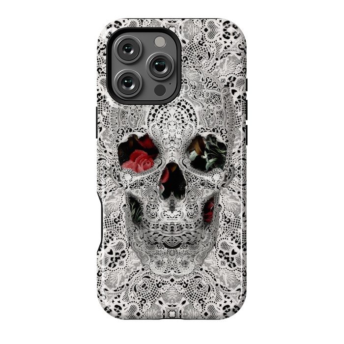 iPhone 16 Pro Max StrongFit Lace Skull 2 by Ali Gulec